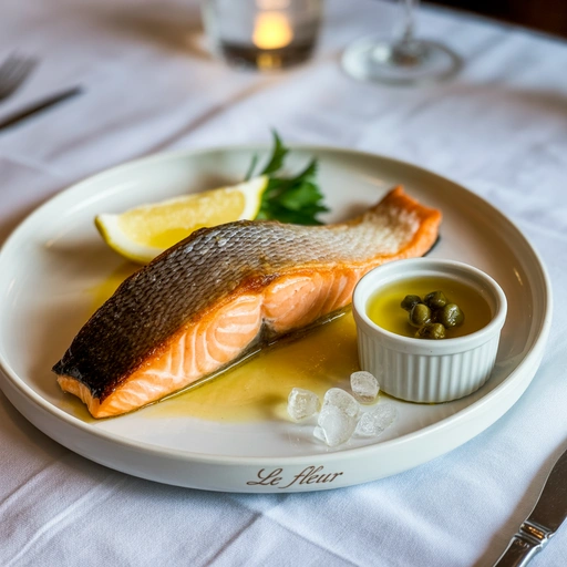 煎鲑鱼米勒风味